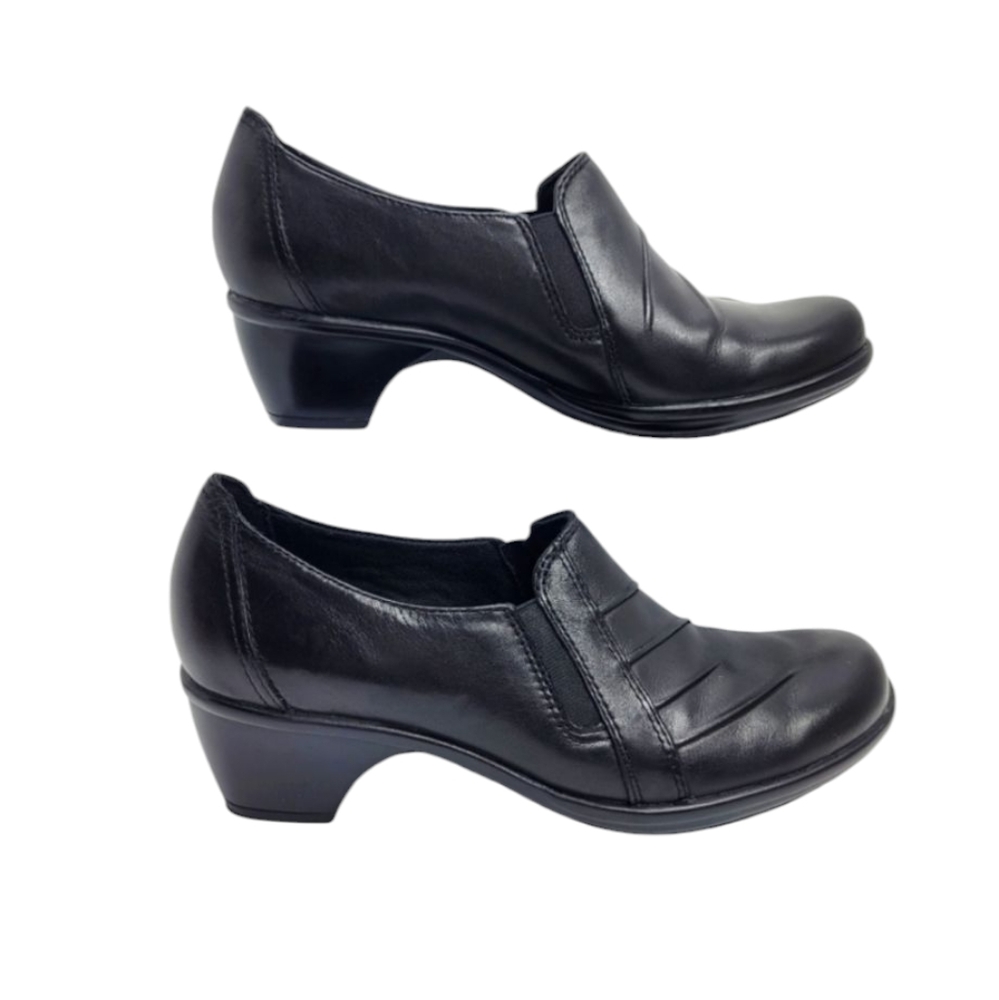 Clark's 89487 Pleated Slip On Heel Clog